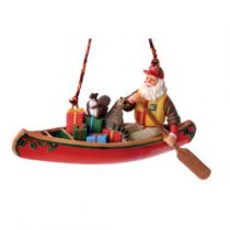 Canoe Santa