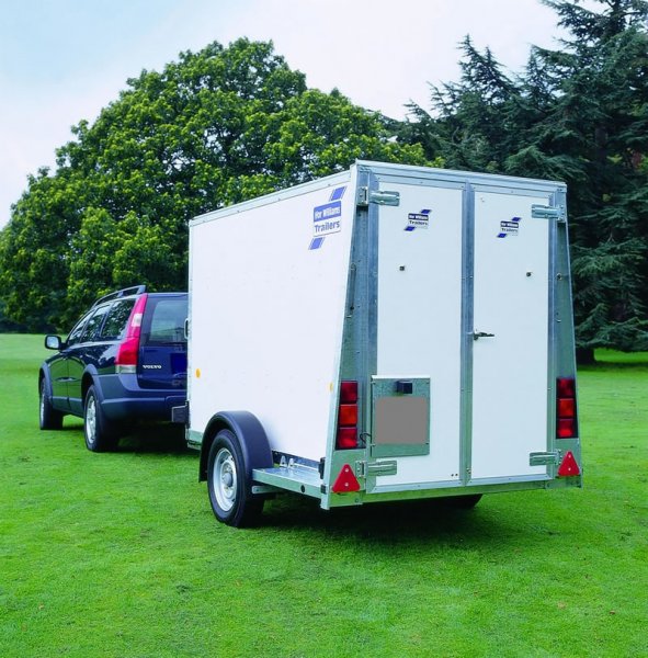 Ifor Williams BV84G 8' X 4' X 5' Box Van Trailer