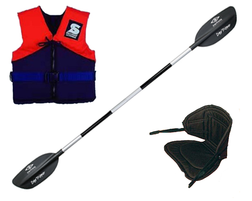 Sit On Top Starter Pack - With Backrest